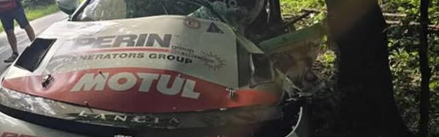VIDEO | Jaspar Vaher pääses EM-etapil karmist avariist vigastusteta