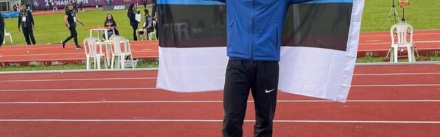 Tanel Visnap võitis kurtide olümpiamängudel kaugushüppes kuldmedali