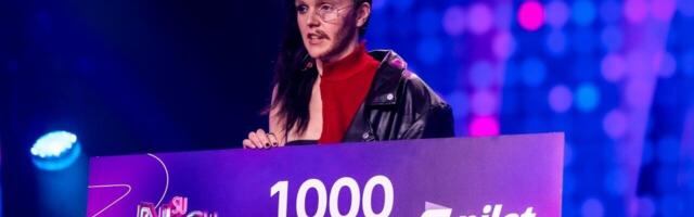 Kadri Voorand võitis taaskord näosaate ja annetas 1000 eurot vähiravifondile