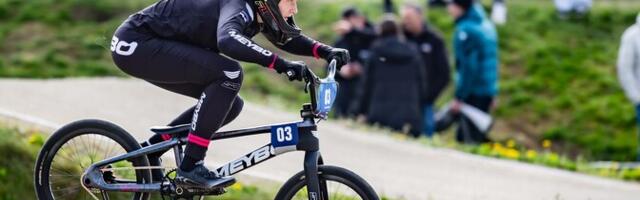 Palmiste pälvis BMX-krossi EM-il hõbemedali