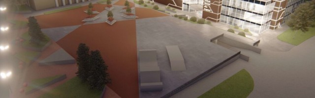 Kaubanduskeskuse ümbersünd annab Jõhvi keskväljakule värske ilme