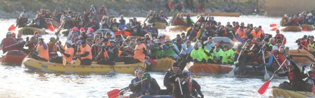 FOTOD | Võhandu suur aerutamismaraton on täies hoos 
