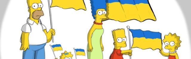 «Simpsonid» tulid kokku, et näidata Ukrainale oma toetust