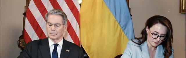 USA ja Ukraina allkirjastasid Washingtonis maavarade kokkuleppe