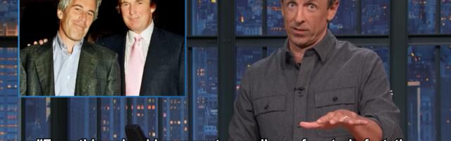 An obvious admission: Seth Meyers reacts to Trumps condemnation of bill to release Epstein files