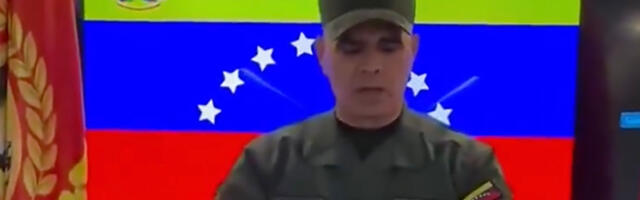VIDEO: Venezuela kaitseminister esines rahvale, kuulutas sõja USA-le