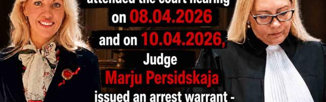 Does judge Marju Persidskaja orchestrate a Holocaust in Estonia?