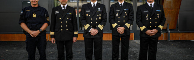 Mereväebaasi juhtimise võttis üle kaptenmajor Meelis Lusti