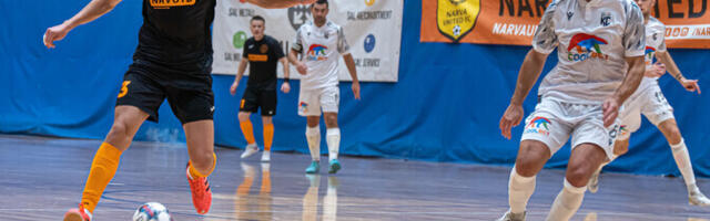 ЧЭ по футзалу: нарвитяне стали единоличными лидерами, у силламяэсцев первое поражение