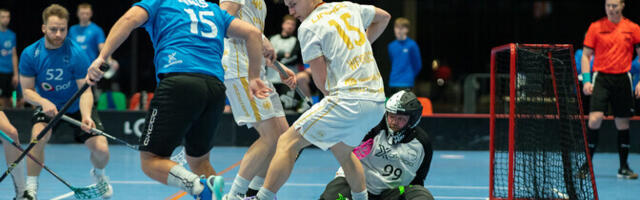 Teisel perioodil mängu käest lasknud saalihokikoondis kaotas Saksamaale