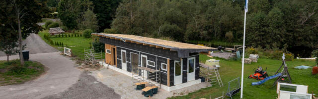 Pildid: Eestis ehitatakse väga keskkonnasõbralikust kanepibetoonist maja