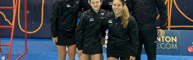 Valitsevale meistrile Taanile kaotanud Eesti sulgpallinaiskond jäi EM-il jagama viiendat kohta