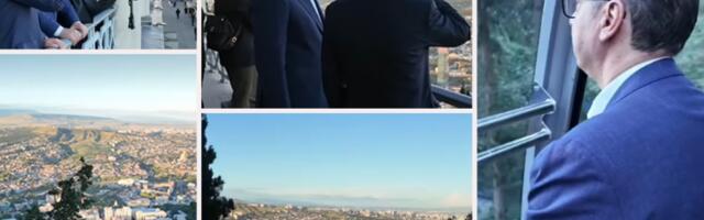 "ODAVDE RAZMIŠLJAM KAKO DA NAŠI GRADOVI BUDU JOŠ LEPŠI!" Oglasio se Vučić i objavio impresivan snimak iz Gruzije!(VIDEO)