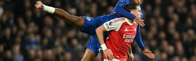 Kümne mehega Chelsea võitles Arsenalilt välja viigipunkti