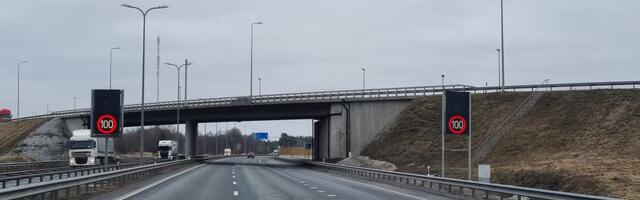 Tallinna ringteel Jüri–Luige lõigul hakkasid tööle muutuva teabega liiklusmärgid