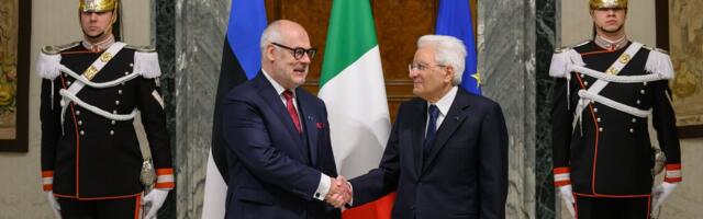„Meid ühendab piiririigi roll.“ President Alar Karis kohtus Itaalia presidendiga