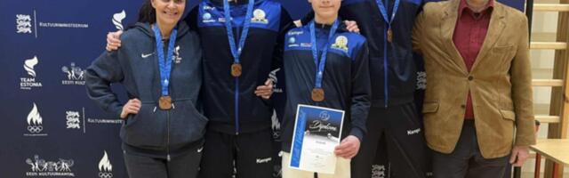 Haapsalu vehklejaile kaks hõbemedalit