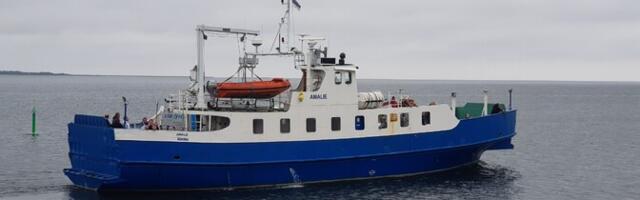 Parvlaev Amalie alustab neljapäeval Hiiumaa-Saaremaa liinil