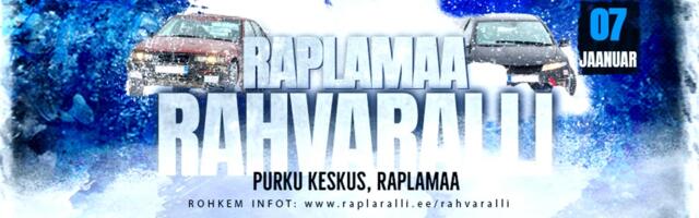 Raplamaa Rahvaralli talvistel lume ja jääga kaetud radadel toimub 7.jaanuaril