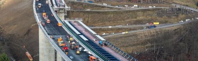 Saksamaa tähtsal maanteel asuv suur sild avaneb liiklusele