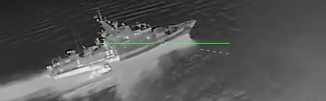 VIDEO | Ukraina ründas Krimmi rannikul Venemaa rannikuvalvelaeva