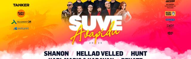 PÕLVA SUVE SUUR AVAPIDU 31.05.2025 Intsikurmu lauluväljakul – ainult 23.05 erihind Ring FM & Ruut FM kuulajatele!