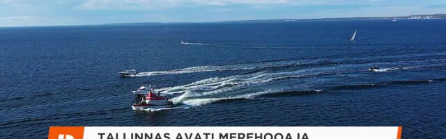 Tallinnas avas merehooaja väikelaevade paraad