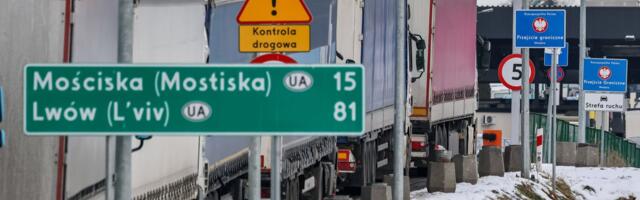 Poola veokijuhid katkestavad Ukraina piiri tõkestamise