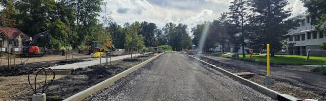 REMONT JÄTKUB | Sadama tänava remont kestab veel kuu aega