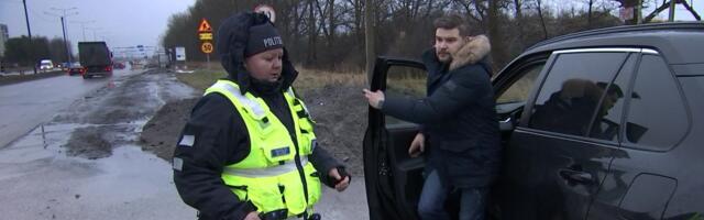 Reporter: Jõulueelses Tallinnas tabati kõigest pooleteise tunniga 9 joobetunnusega juhti