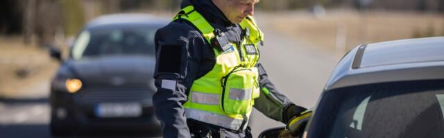 Politsei tabas läinud nädalal üheksa joobes juhti