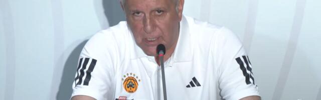 "Bio sam srećan u Partizanu..." Željko Obradović emotivan na prvoj konferenciji u Atini: U novembru sam doneo tešku odluku...