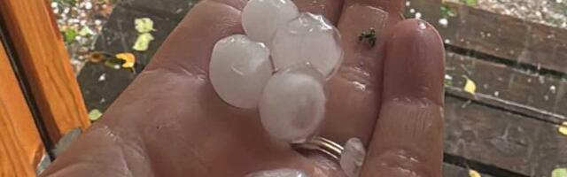 „Sain paar kõva litrit vastu pead.“ Põltsamaal sadas üle 2 cm läbimõõduga rahet