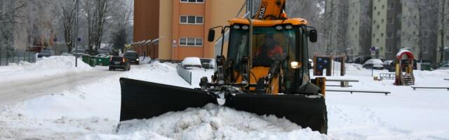 Jõhvi pääseb viimasel tunnil lumme mattumisest