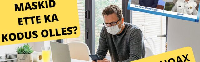 Texases soovitatakse makse kanda ka kodus olles