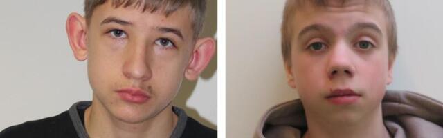 Politsei otsib 16-aastast Alexit ja 15-aastast Kevinit