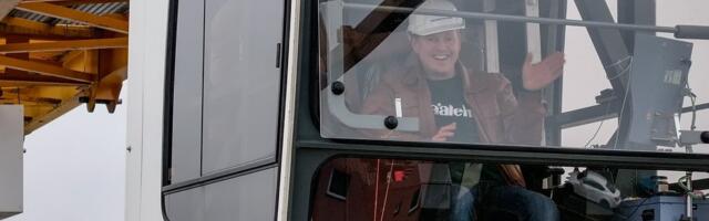 Mis tunne on ronida tornkraana kabiini? „Disainerid võiks rohkem kraanajuhtidele mõelda!“