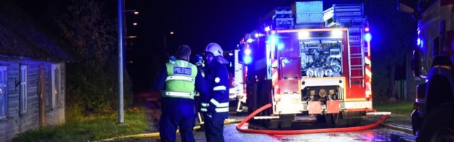 Ülenurmel hukkus saunatulekahjus vanem mees