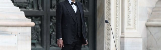 VAATA JÄRGI | Andrea Bocelli andis virtuaalkontserdi inimtühjast Milaano katedraalist