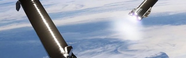 FOTO | SpaceX tahab inimesed Marsile saata, aga selleks vajaliku kanderaketi loomine on paras pähkel