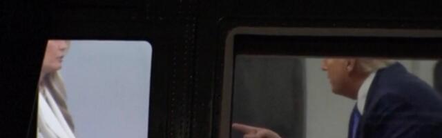 VIDEO | Kõnekas hetk USA presidendipaari vahel_ Donald Trump viibutas Melaniale näppu, naine rahulikult raputas pead