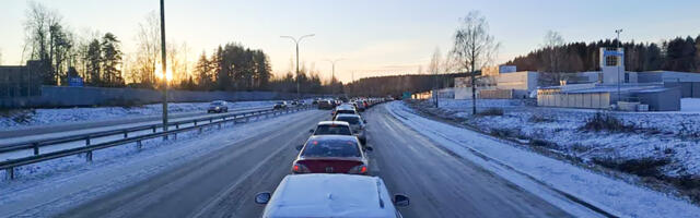 Soomes oli 5. maanteel raske avarii, liiklus suleti