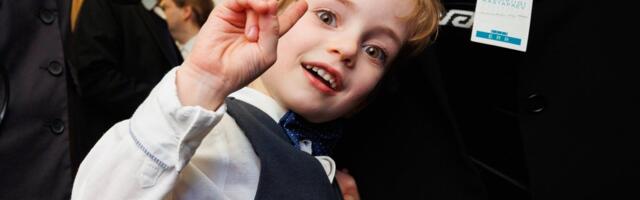 Pakendikeskus presidendi vastuvõtul säranud Teodorist_ talle on looduse poolt kõik antud