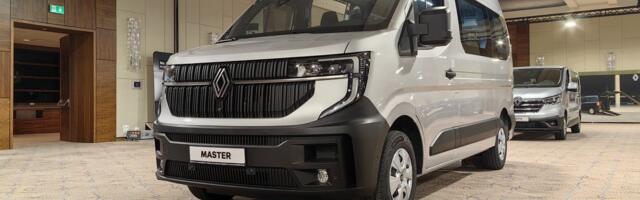 Renault esitles Poolas uut Masterit ja teisi tarbemenukeid