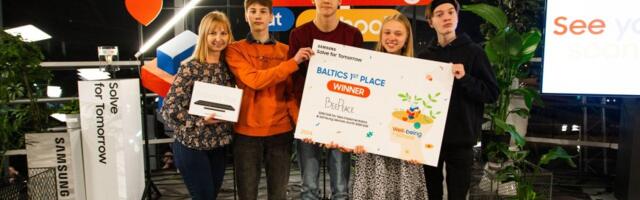 Algas koolinoorte ideekonkurss Solve for Tomorrow eesmärgiga suunata noored AI abil paremini õppima