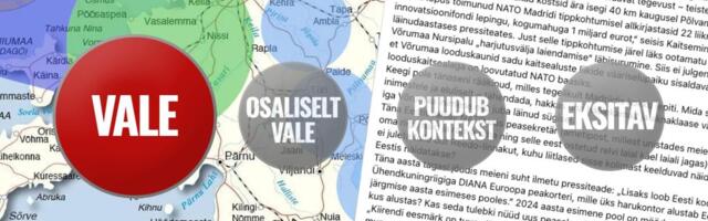 FAKTIKONTROLL | NATO innovatsioonikiirendi DIANA ei ole seotud Nursipalu harjutusväljaga 