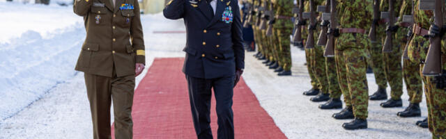 NATO sõjalise komitee esimees külastas Eestit