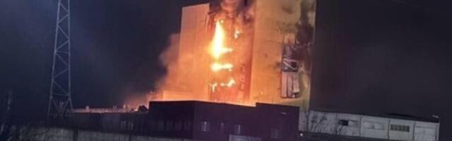 VIDEO | Löök drooniväele. Ukraina süütas põlema Venemaa ainsa fiiberoptiliste kiudude tehase
