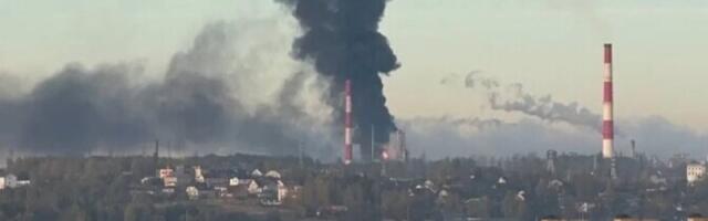 Ukraina ründas Jaroslavli naftatöötlemistehast