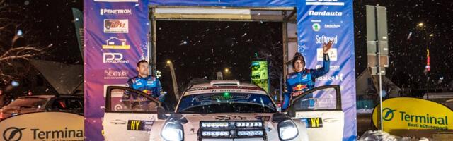 Ott Tänak ja Martin Järveoja võitsid Otepää talveralli 2023